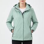 DrizzleShield - Lightweight Hooded Rain Jacket Cool Weather Commuting — view 4 of 7