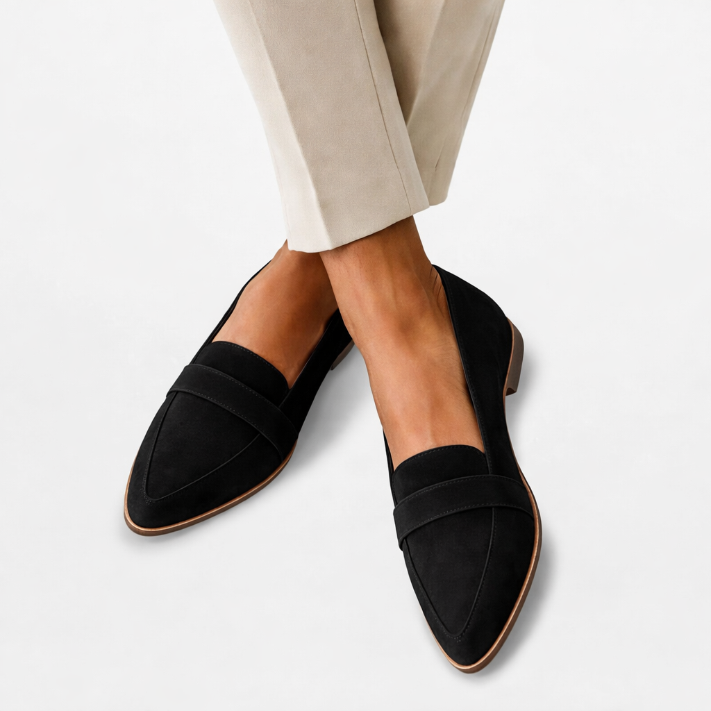 Amelora - Suede Orthopedic Loafers Everyday Wear — view 2 of 6