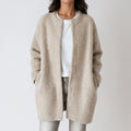 ElenaWrap - Womens Longline Knit Cardigan Layering On Cold Days