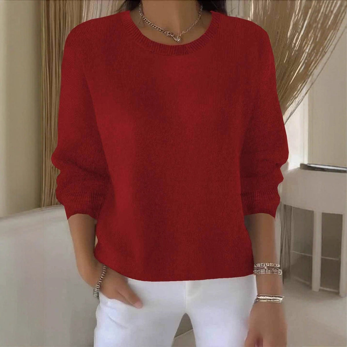 Verlana - Soft Knit Sweater Everyday Casual Wear