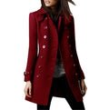Verantia - Wool Blend Tailored Coat Cold Weather Wear — view 3 of 6