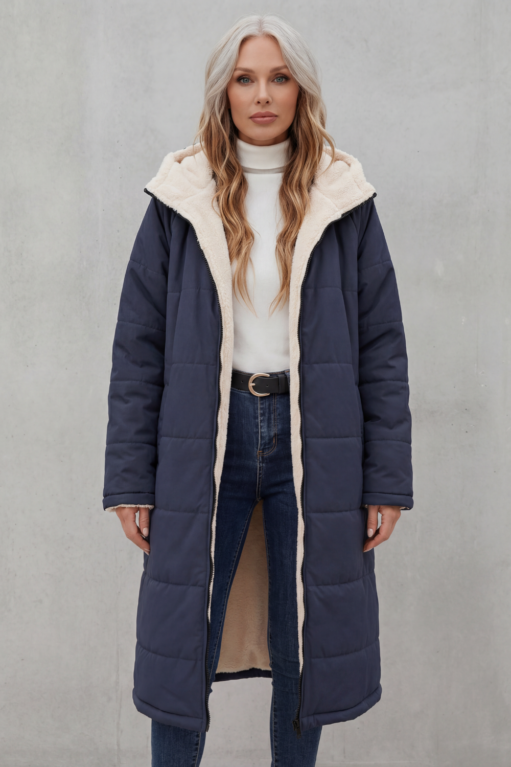 Women's Fleece Coat With Everyday Comfort Fit, Sizes S-2XL — view 2 of 10
