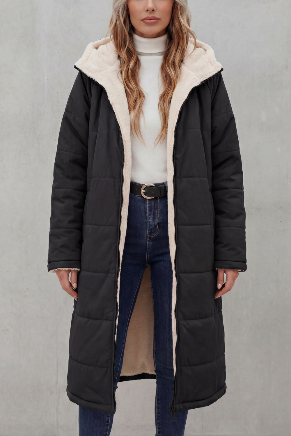 Women's Fleece Coat With Everyday Comfort Fit, Sizes S-2XL — view 5 of 10