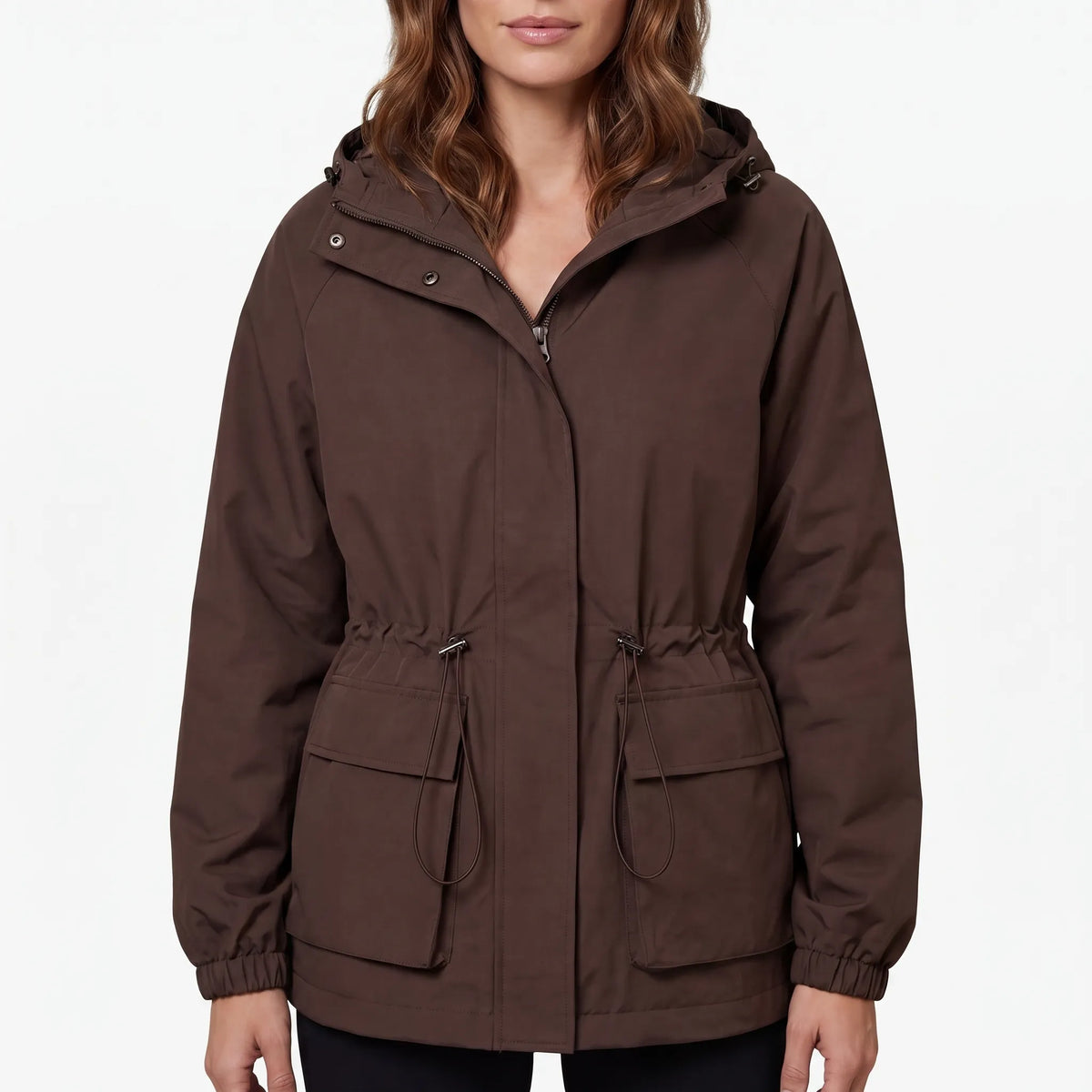 FayeJacket - Ladies Lightweight Waterproof Jacket With Hood Rainy Day Commutes