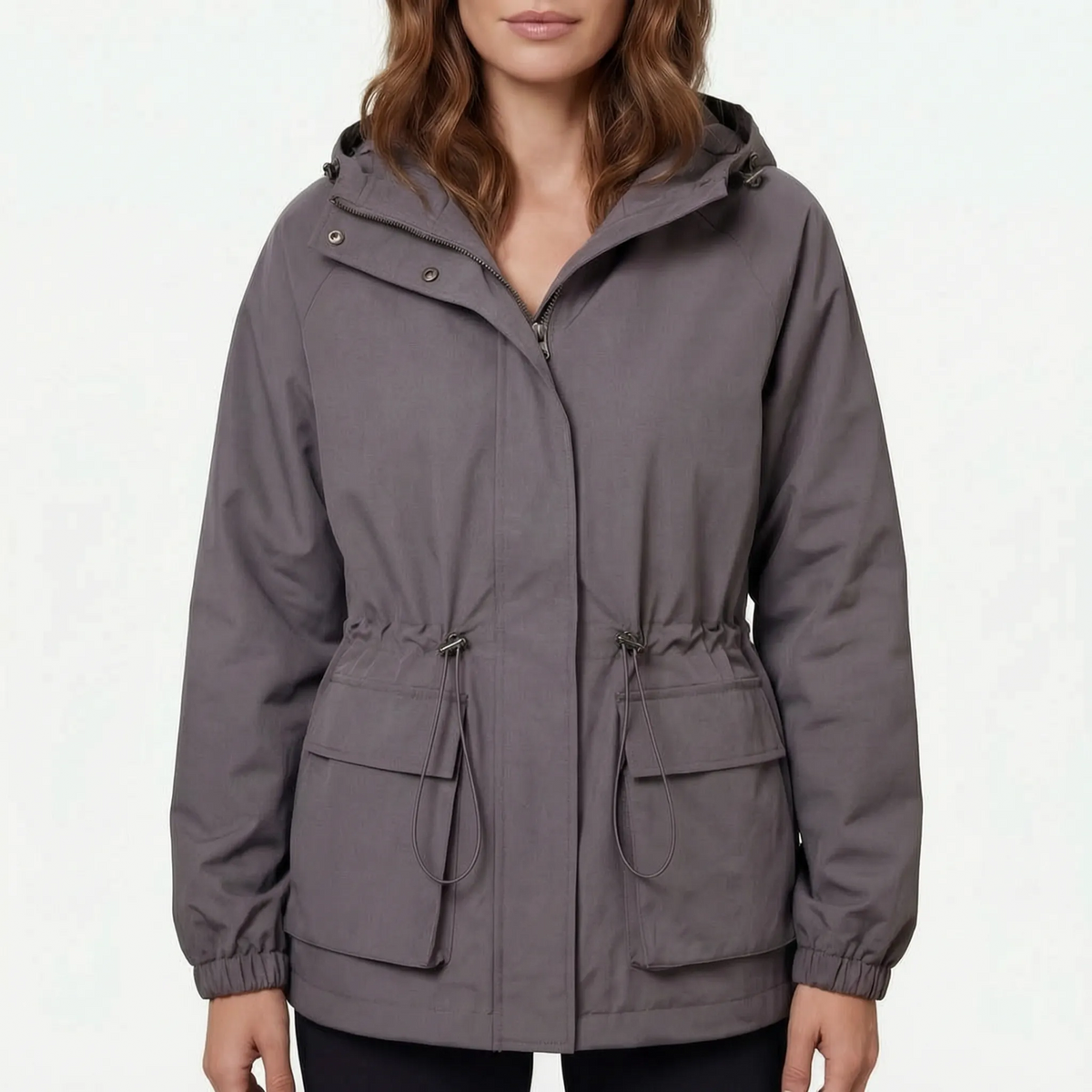 FayeJacket - Ladies Lightweight Waterproof Jacket With Hood Rainy Day Commutes