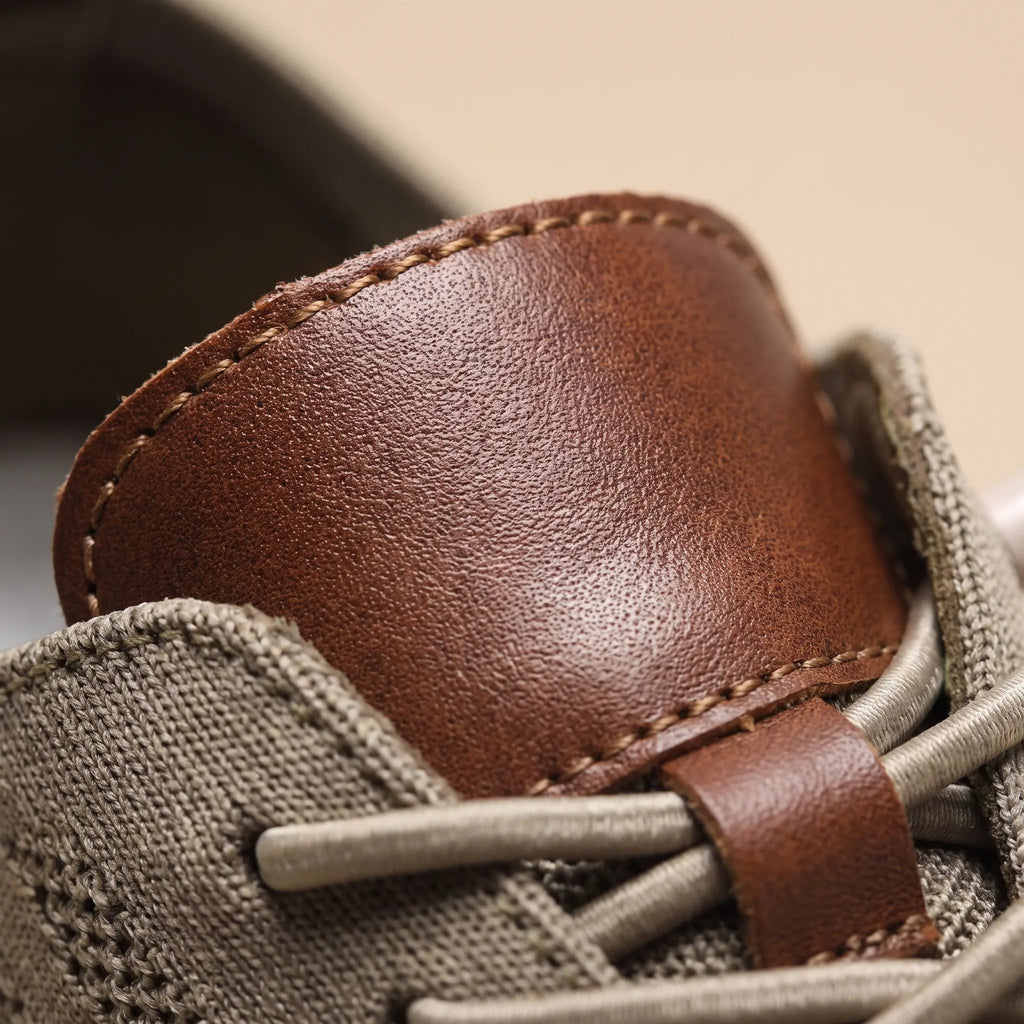 FlexStride - Knitted Smart Casual Trainers Everyday Commuting