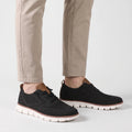 FlexStride - Knitted Smart Casual Trainers Everyday Commuting