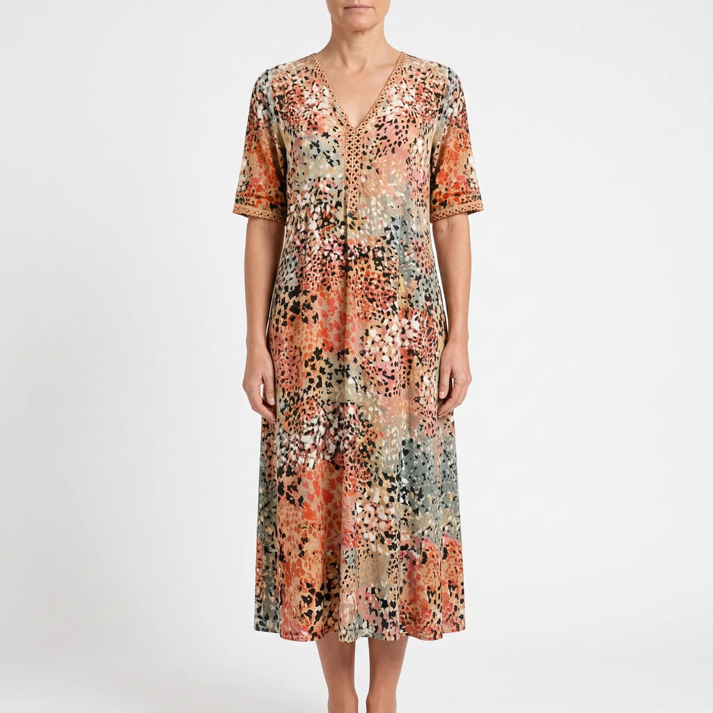 Floramidi - Floral Midi Dress Garden Parties
