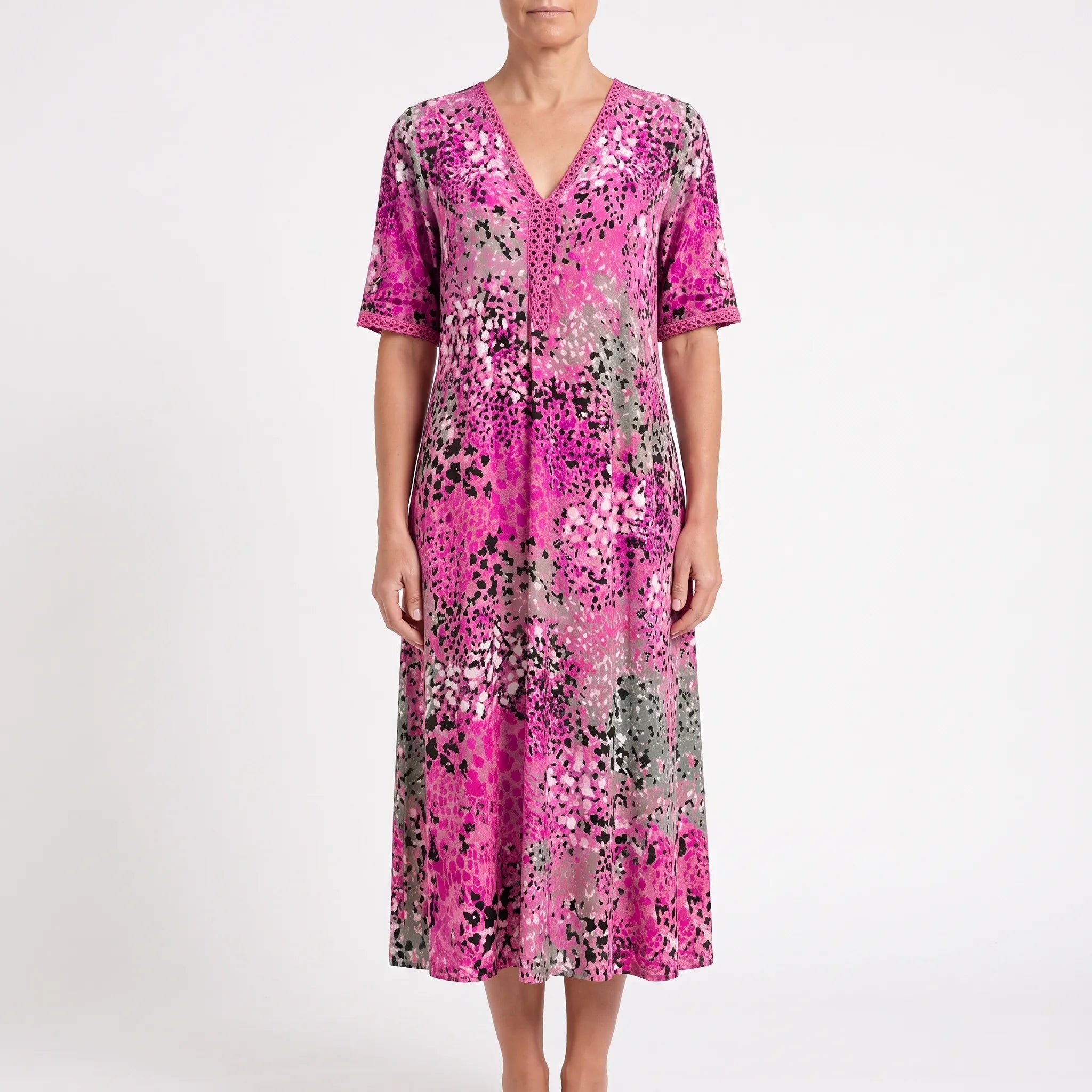 Floramidi - Floral Midi Dress Garden Parties