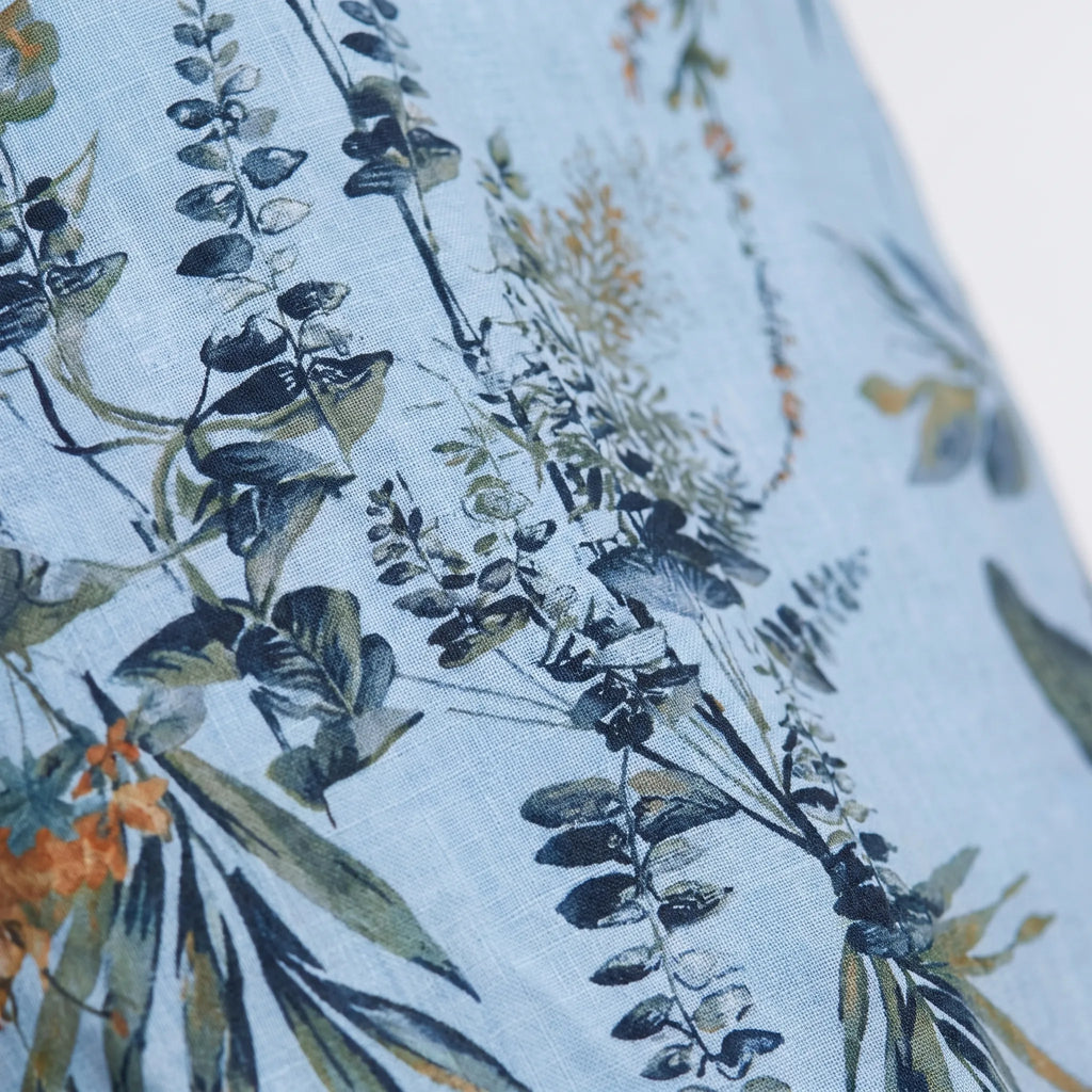 Floriana - Botanical Print Sleeveless Shift Dress Summer Garden Parties