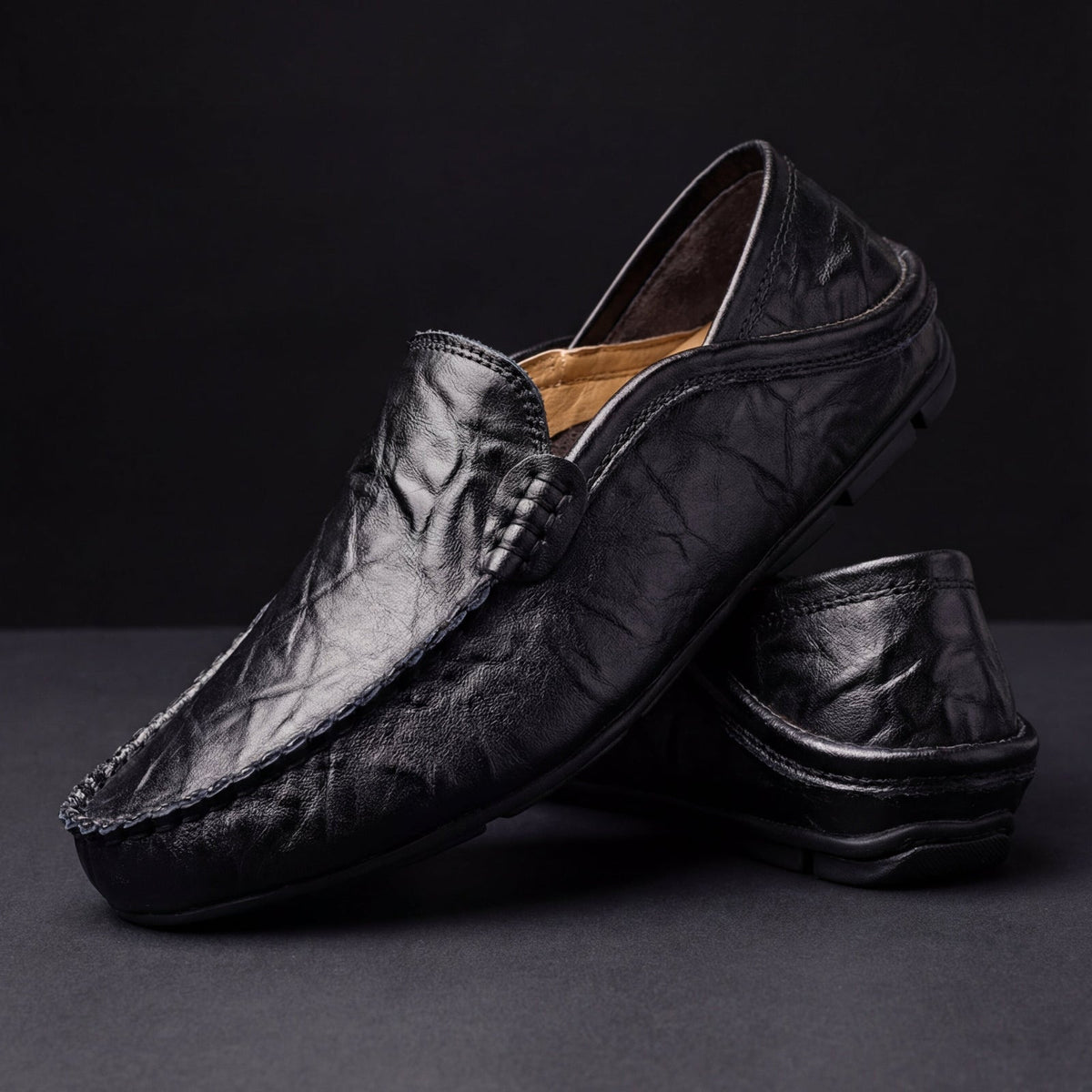 Corviano - Leather Loafers Smart Casual Everyday Wear — view 5 of 8