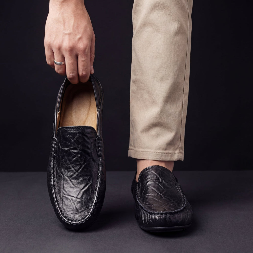 Corviano - Leather Loafers Smart Casual Everyday Wear — view 6 of 8