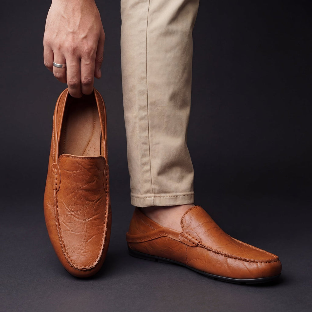 Corviano - Leather Loafers Smart Casual Everyday Wear — view 8 of 8