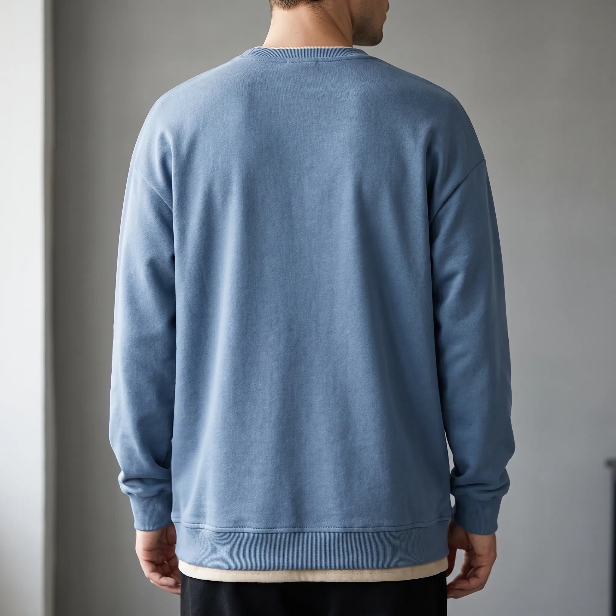 Hemford  - Slim Fit Layered Sweatshirt Casual Daily Wear
