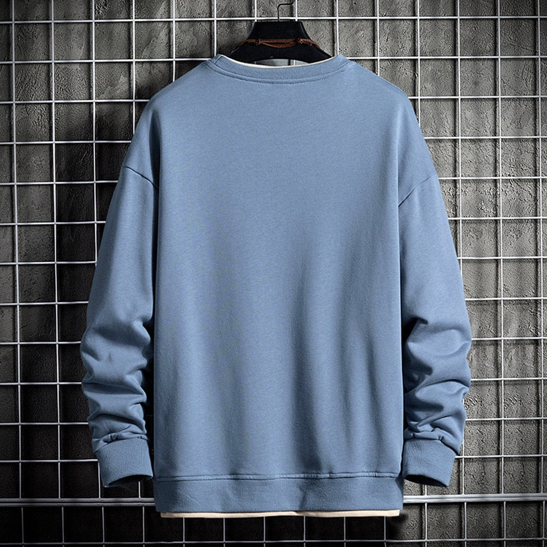 Hemford  - Slim Fit Layered Sweatshirt Casual Daily Wear