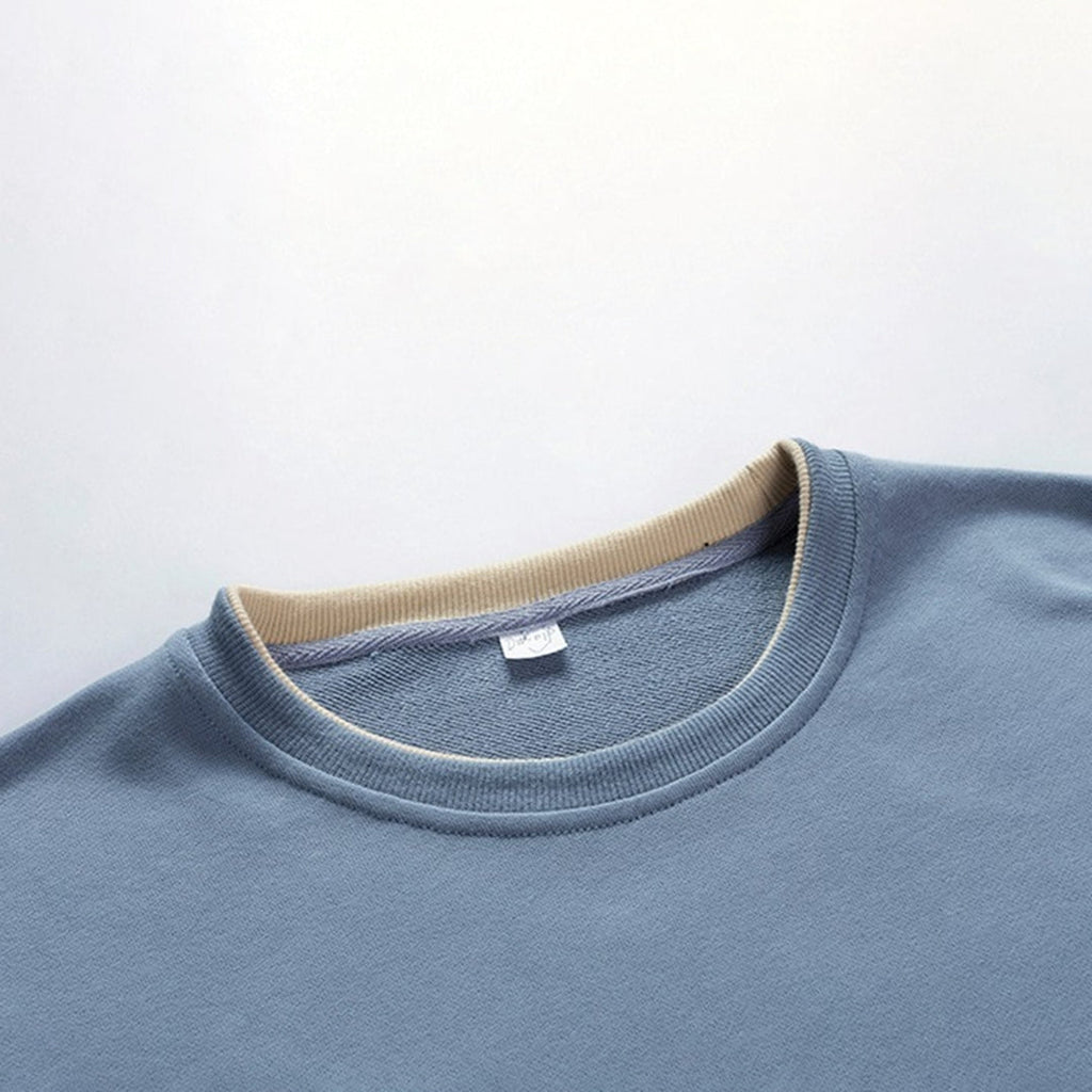 Hemford  - Slim Fit Layered Sweatshirt Casual Daily Wear