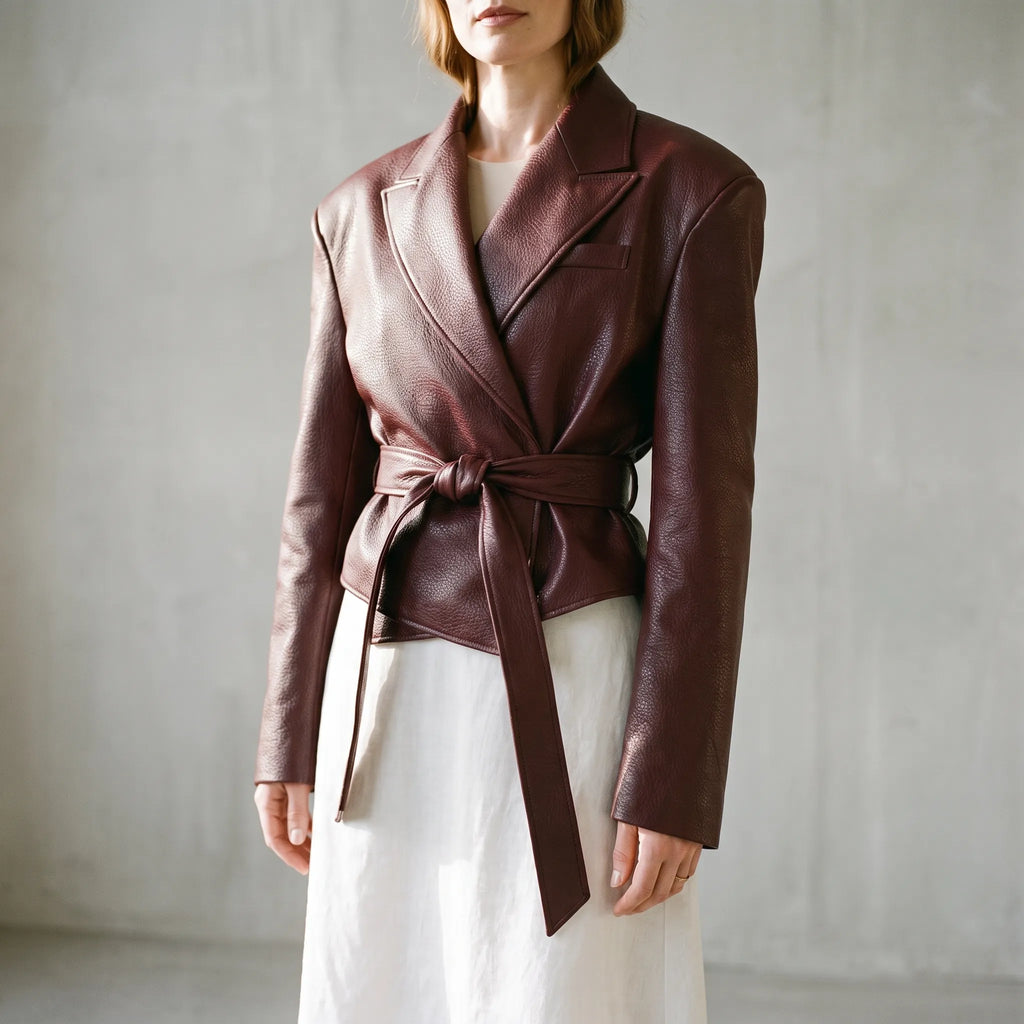 KestrelJacket - Structured Wrap Jacket Everyday Styling