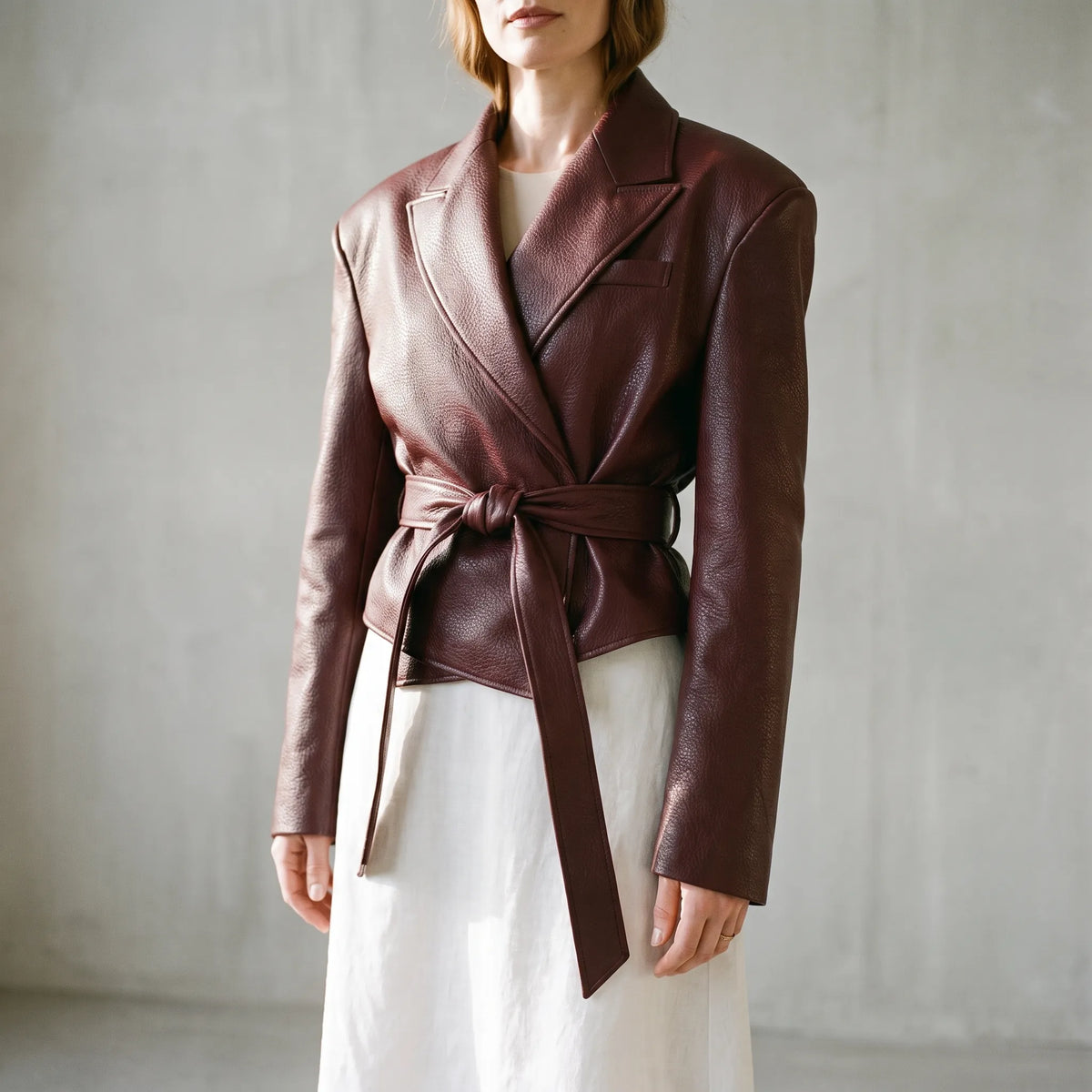 KestrelJacket - Structured Wrap Jacket Everyday Styling