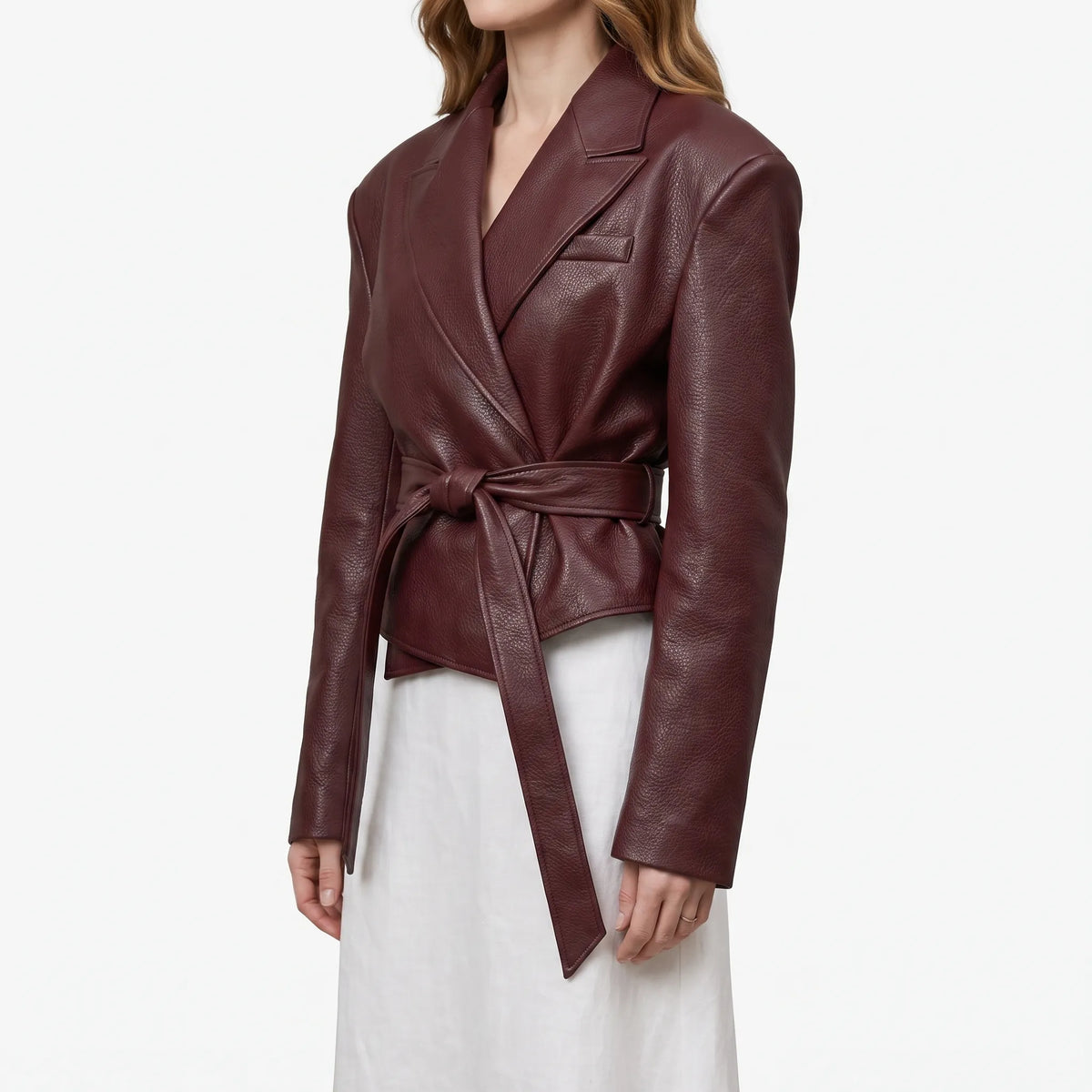 KestrelJacket - Structured Wrap Jacket Everyday Styling