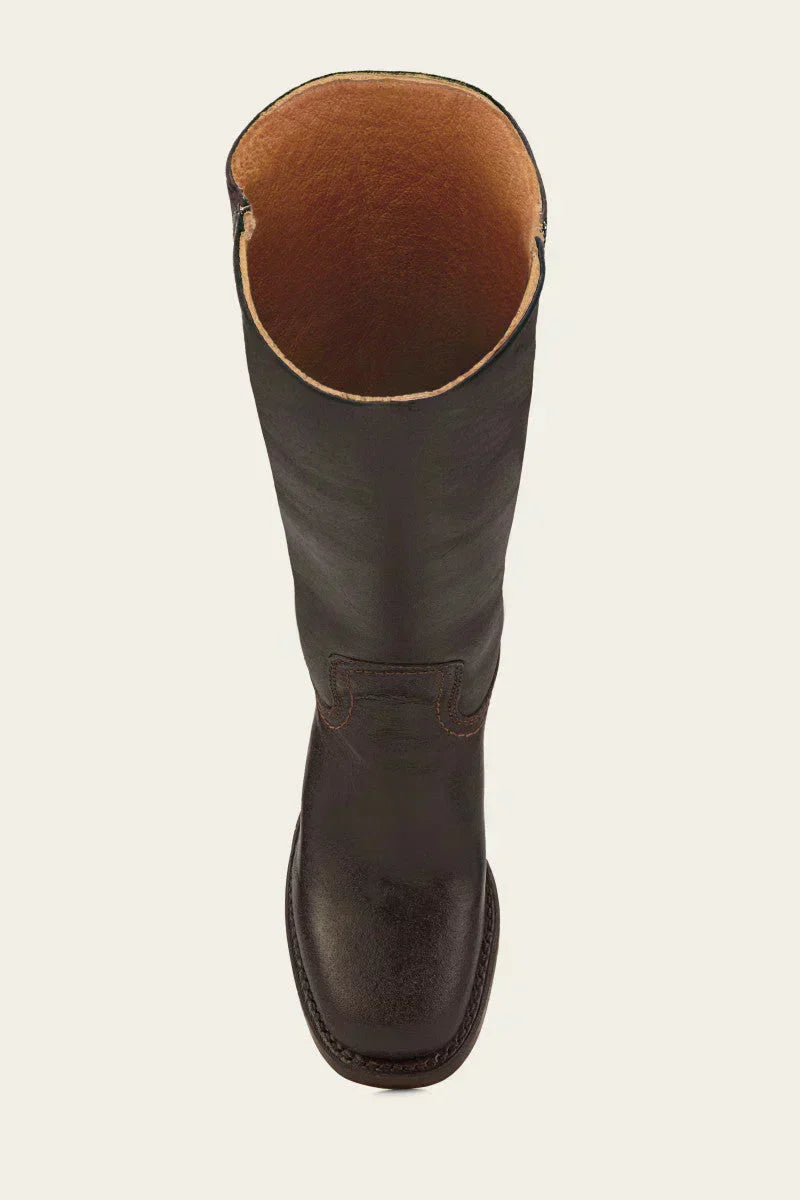 Vosperra - Mid Calf Block Heel Boots — view 9 of 10