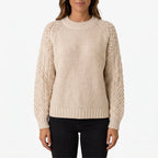 KnitWeave - Textured Long Knitted Jumper Everyday Casual Wear — view 2 of 8