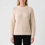 KnitWeave - Textured Long Knitted Jumper Everyday Casual Wear — view 4 of 8
