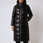 LuminaCoat - Ladies Hooded Quilted Coat Winter Commuting — view 2 of 3
