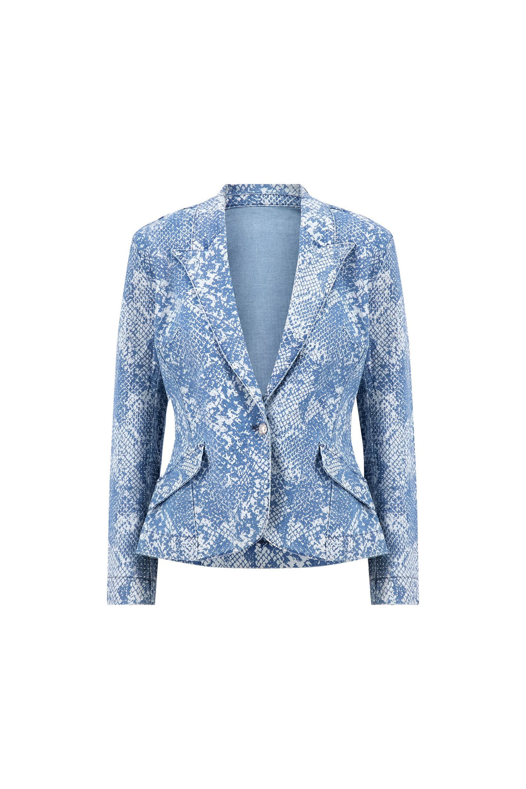 Vipera - Snake Print Tailored Blazer Evening Occasions — view 5 of 5