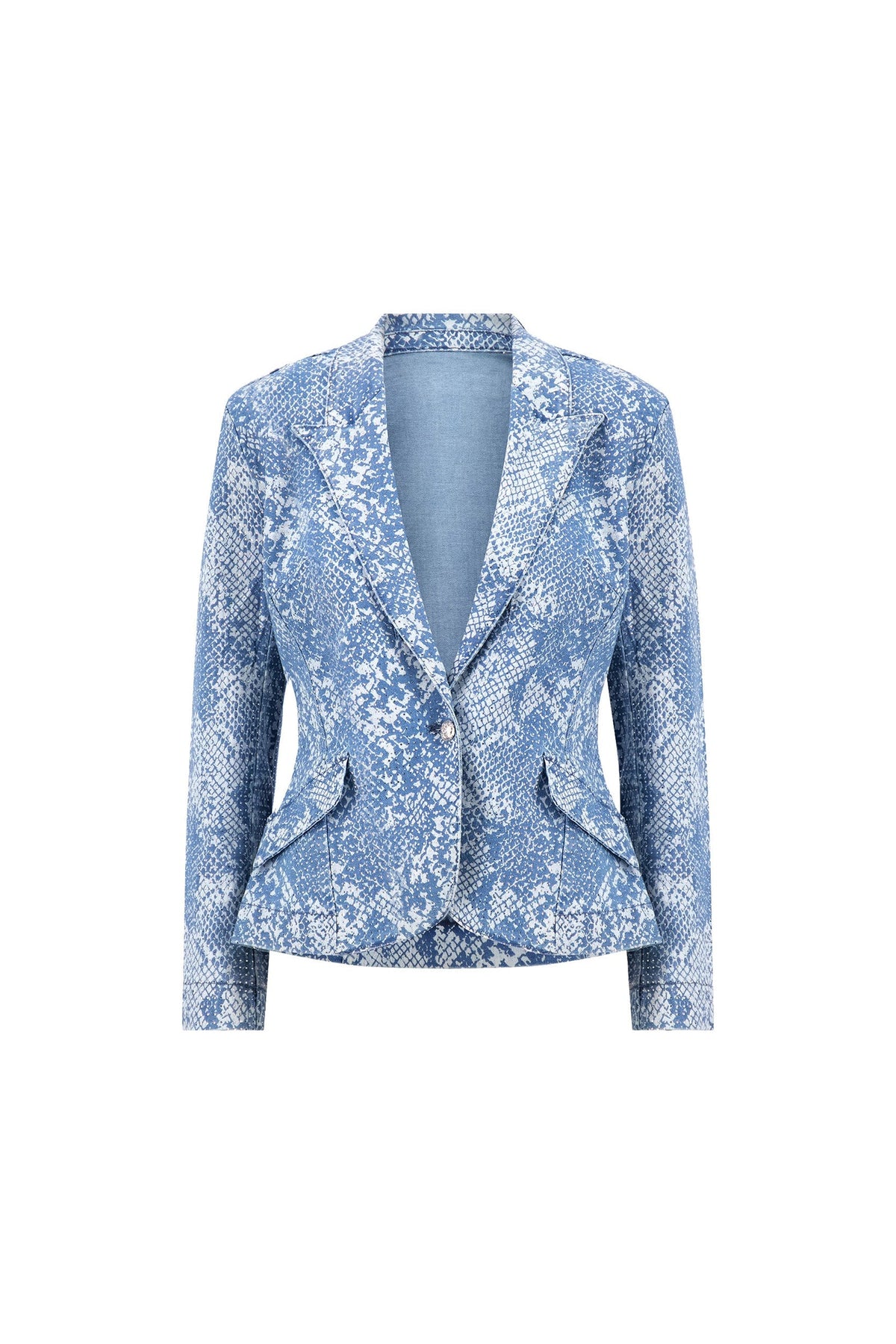 Vipera - Snake Print Tailored Blazer Evening Occasions — view 5 of 5