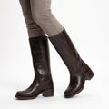 Marlowe - Women's Mid-Calf Block Heel Boots Everyday Wear