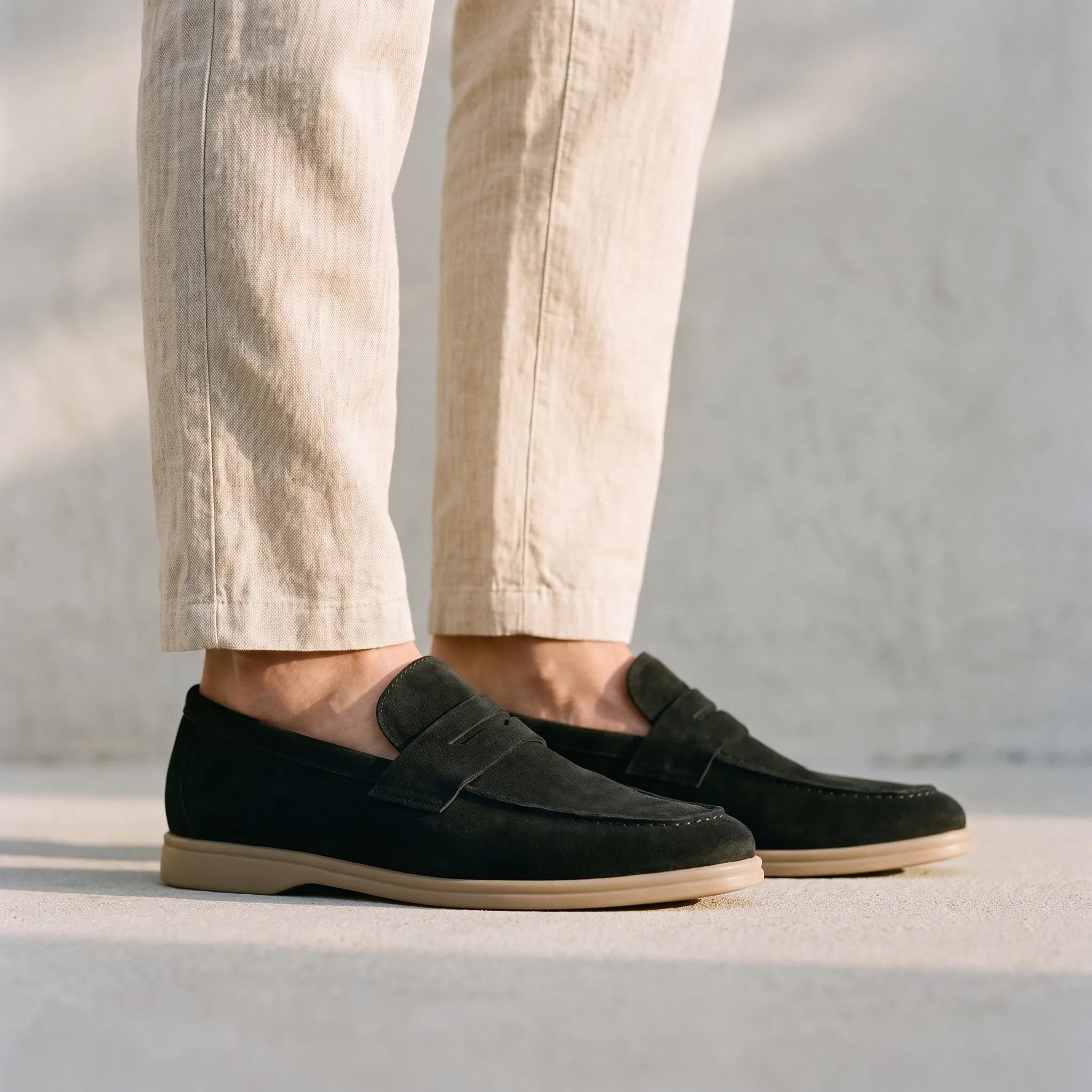 Moccato - Classic Slip-On Men's Loafers Office Meetings