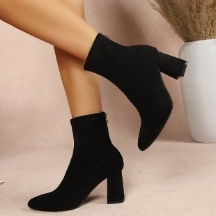 Fennora - Block Heel Ankle Boots Day To Evening — view 6 of 8