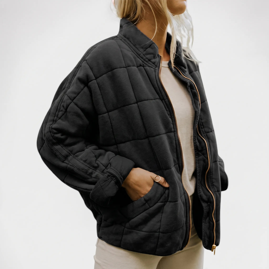 Quiltera - Casual Women's Quilted Jacket Layering Over Knitwear