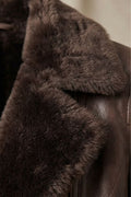Halstora - Shearling Lined Leather Jacket Cold Weather Wear — view 5 of 5
