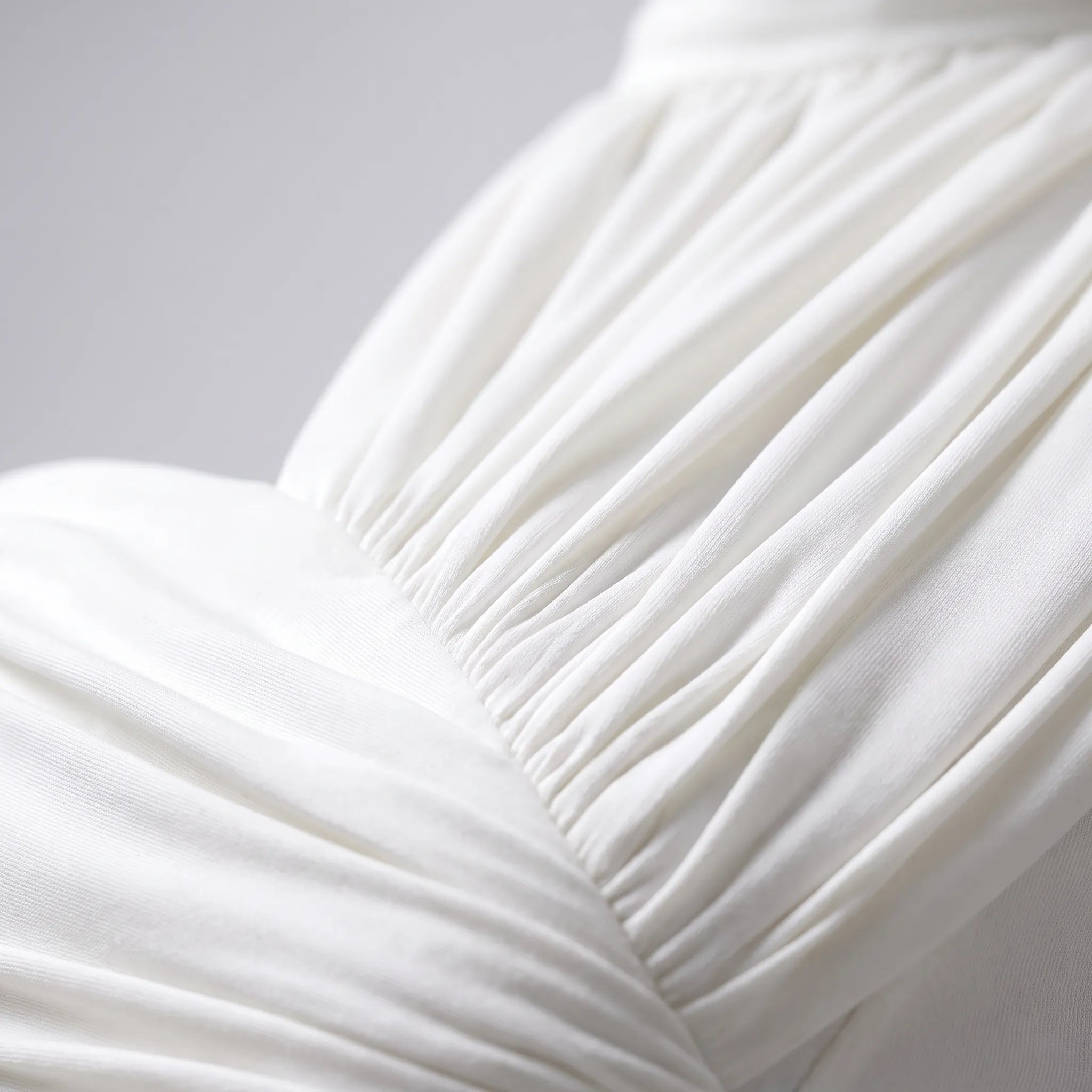 Ruchella - Asymmetric Ruched Midi Dress Cocktail Parties