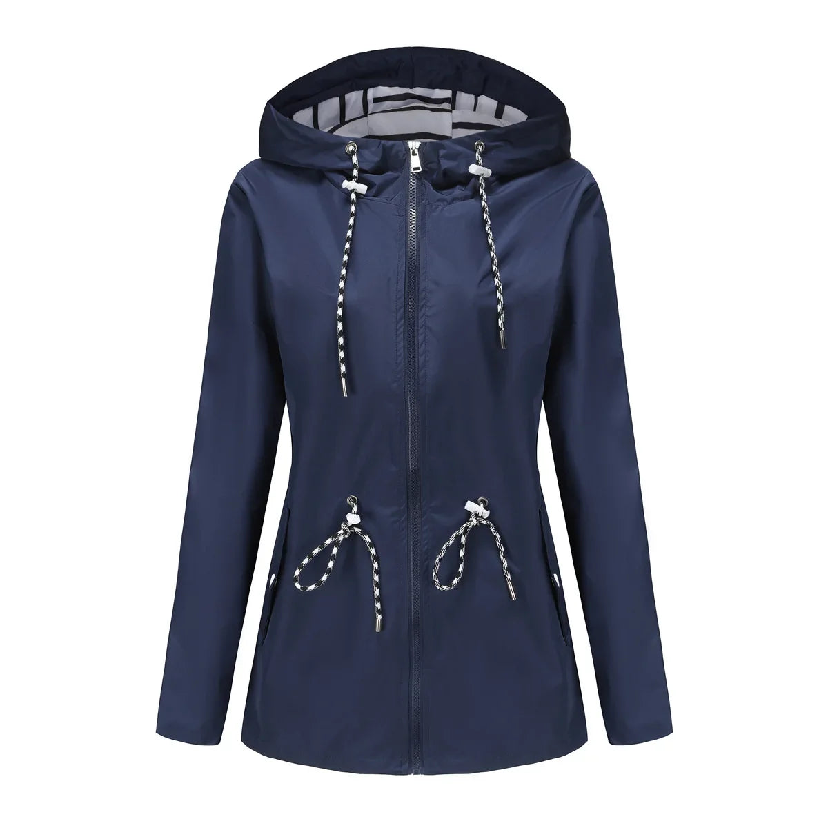 Rivella - Waterproof Drawstring Rain Jacket Wet Weather Wear — view 8 of 10