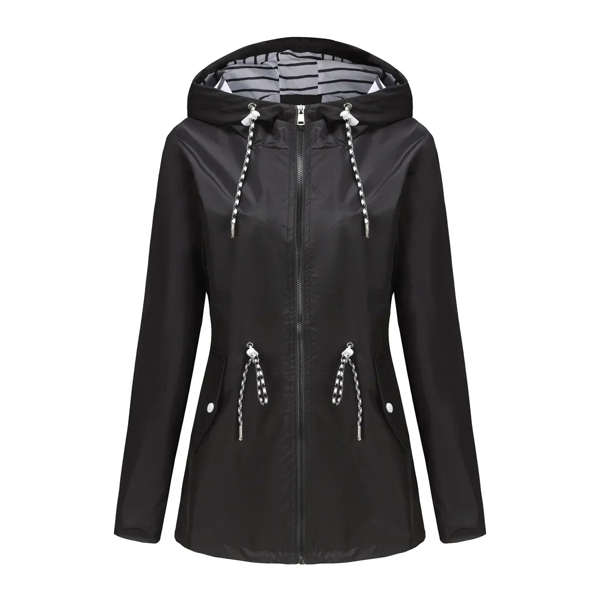 Rivella - Waterproof Drawstring Rain Jacket Wet Weather Wear — view 6 of 10