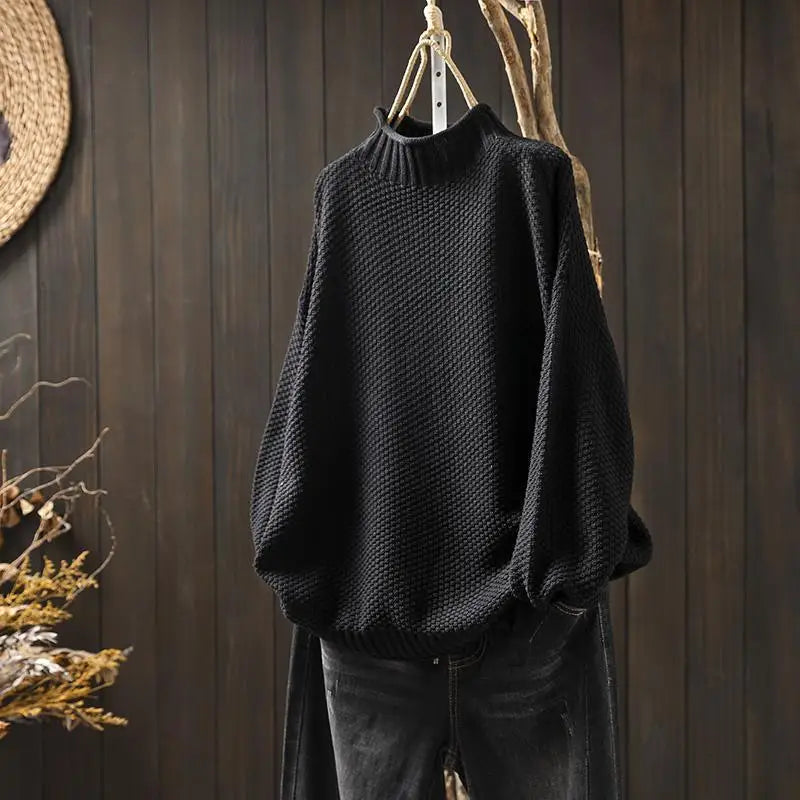Verolina - Hand Knit Sweater Everyday Layering Wear — view 7 of 10