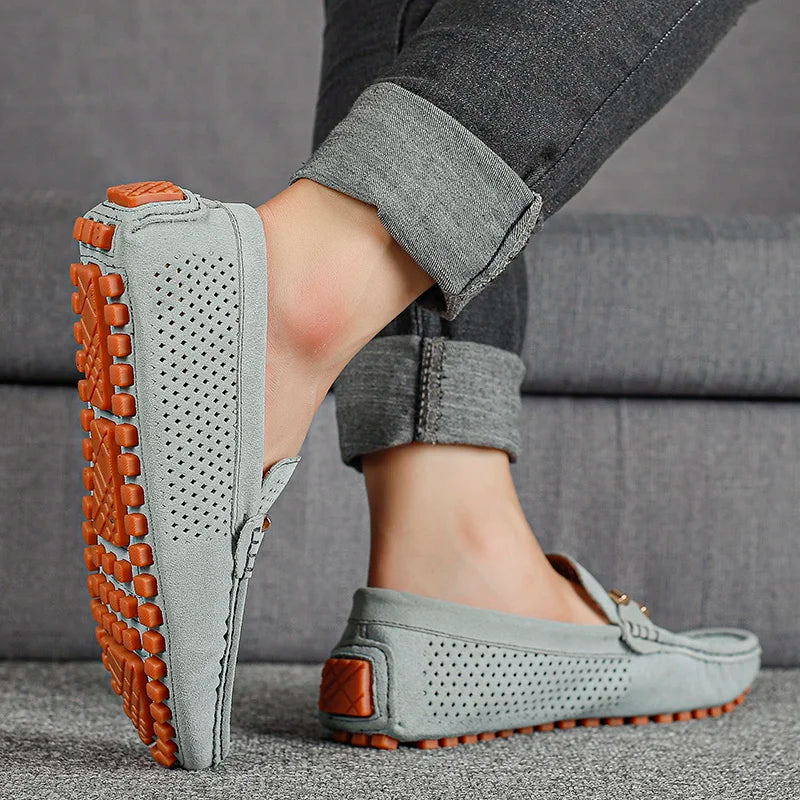 Ventoro - Perforated Loafers Warm Weather Smart Casual Wear — view 5 of 10