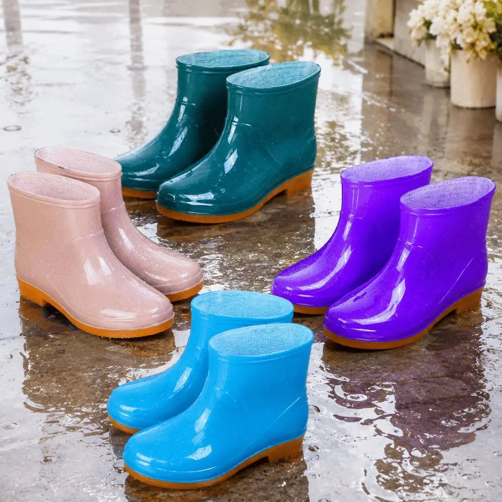 Puddleby - Low Ankle Waterproof Garden Rain Boots