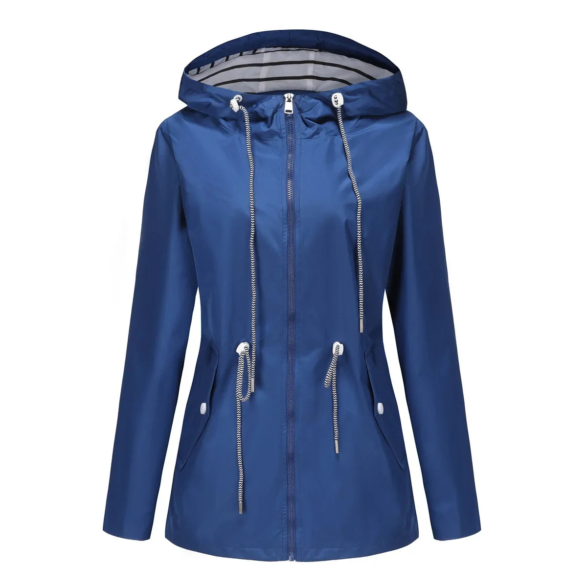 Rivella - Waterproof Drawstring Rain Jacket Wet Weather Wear — view 4 of 10