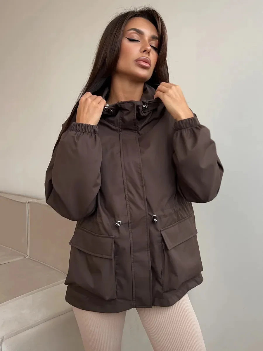 Rainsley - Waterproof Hooded Windbreaker For Rainy Walks — view 8 of 10