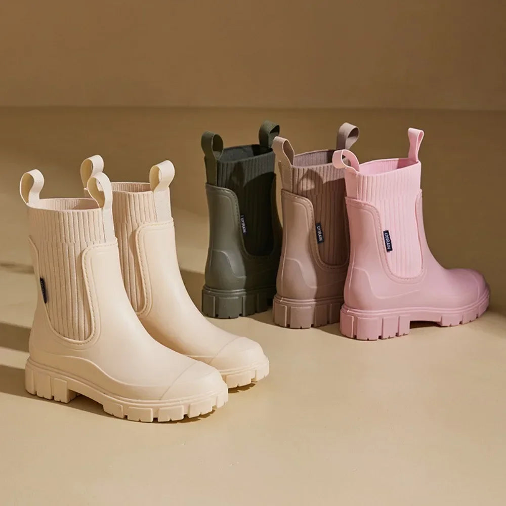 Puddleta - Low Cut Waterproof Rain Shoes Wet Weather Wear — view 5 of 10