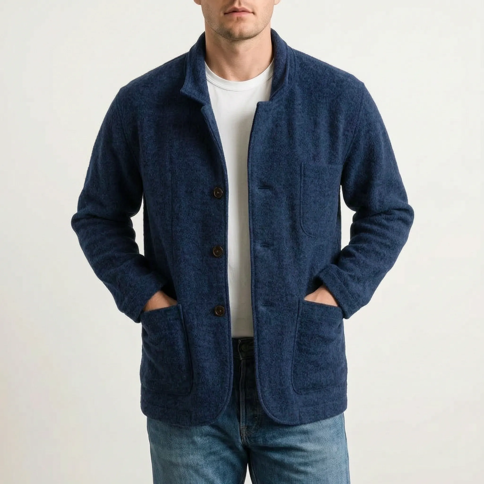 Sartis  - Textured Casual Dress Jacket Trans-Seasonal Layering