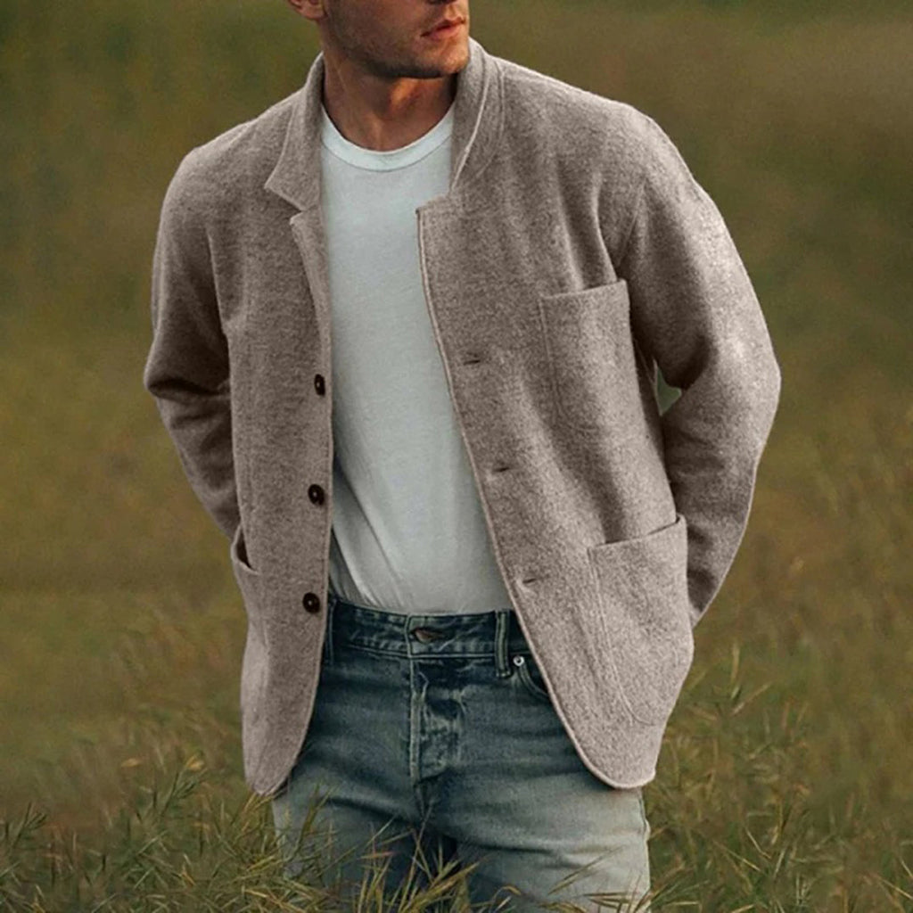 Sartis  - Textured Casual Dress Jacket Trans-Seasonal Layering