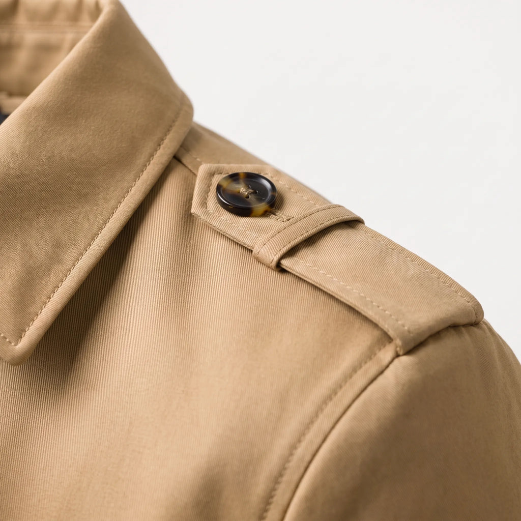 SavileCoat - Tailored Men's Structured Trench Coat Commuting To Work
