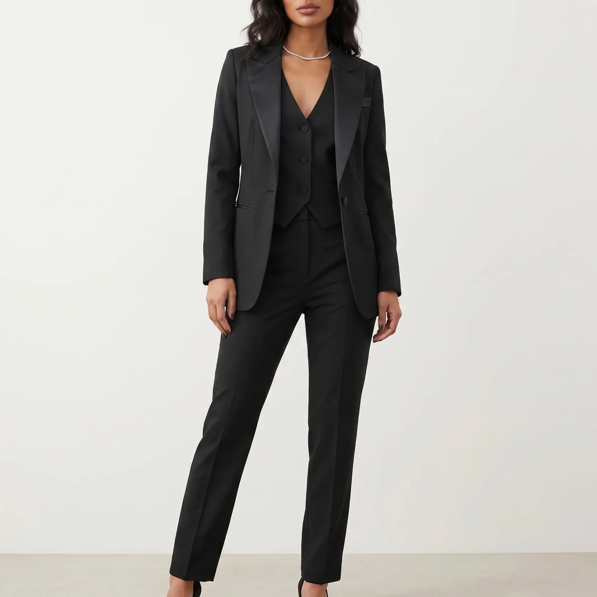 SavileSuit - Womens Three Piece Trouser Suit Office Meetings