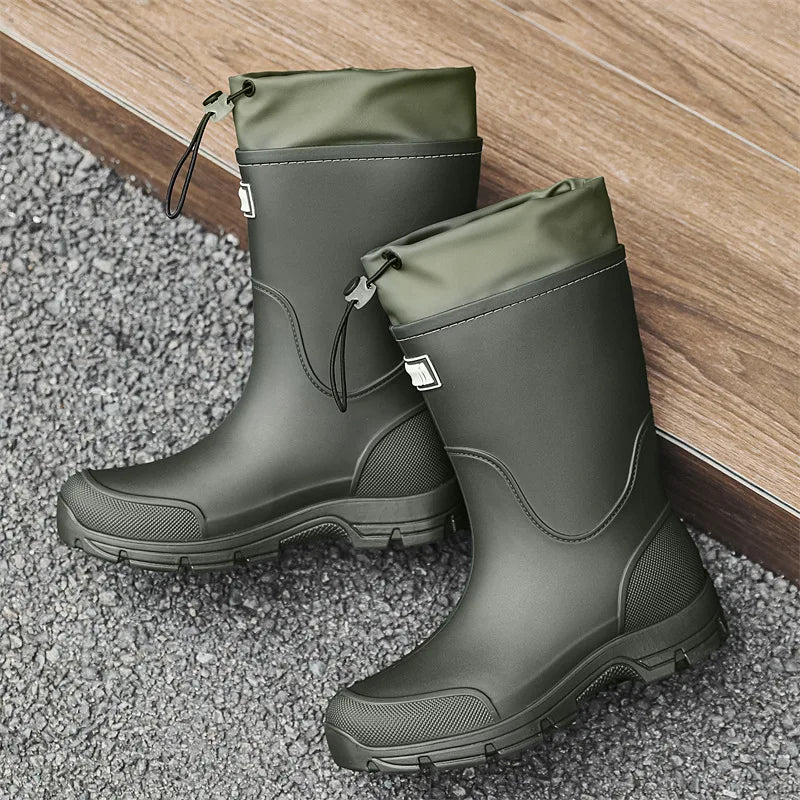 Turlow - Mid Calf Slip On Garden Boots Wet Weather — view 9 of 9