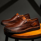 Marchford - Leather Slip-On Loafers For Men