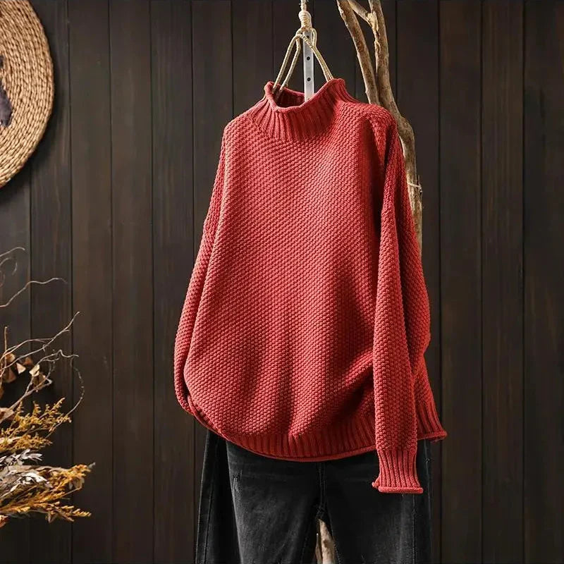 Verolina - Hand Knit Sweater Everyday Layering Wear — view 9 of 10